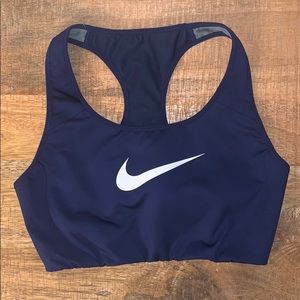 NIKE navy sports bra